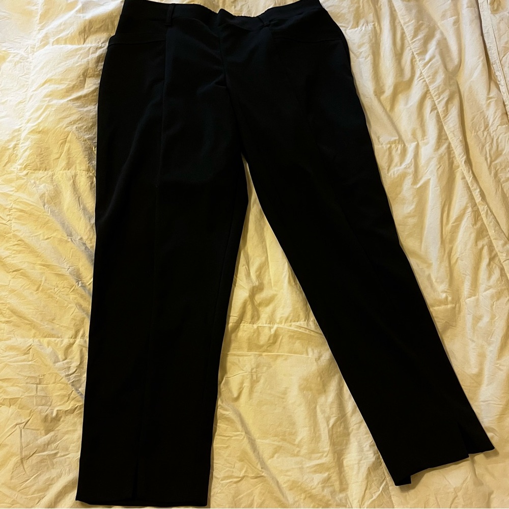 Maurices Straight Black Ankle Pants XL Tall/Long Like New